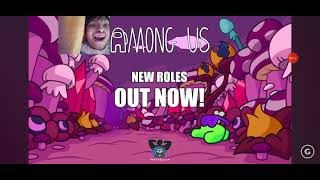 AMONG US NEW ROLES TRAILER REACTION!!