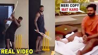 Rishabh Pant reaction when Hardik Pandya copy his shot with Krunal Pandya