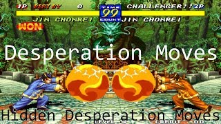 Garou Densetsu 3: Road to the Final Victory - Desperation Moves&Hidden Desperation Moves!