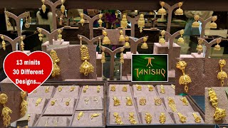 Tanishq Starting @3gram Gold Jhumka Designs/Gold Earrings/Gold Jhumka/Daily wear Gold Earrings/Deeya