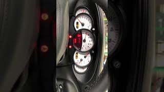 Porsche 996 Turbo AWE Tuning exhaust inside car