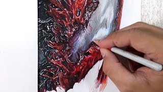 Real Time Drawing Carnage | Fame Art