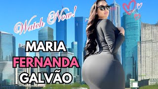 Maria Fernanda Galvão💓Bio, Wiki, Facts | Curvy Plus Size Model, Positive Life Journey