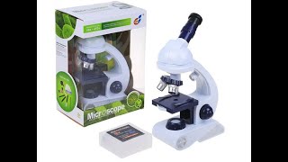 Microscope baby toy testing