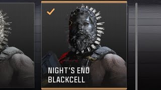 Modern Warfare 3 - "Nights End Blackcell" Operator Skin