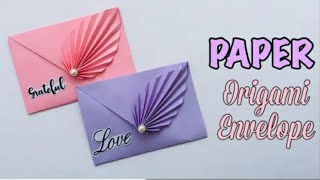 DIY Easy Origami Envelope | How to make a easy  paper origami envelope @DIYHandmadeIdeas