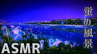 【ASMR・水の音・集中力アップ】蛍の風景/瞑想/作業用BGM【meditation/study/ambient/sleep】