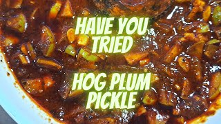 Instant Hog Plum Pickle | 5 Minute Pickle Recipe