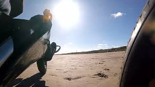 Kite Buggying at Fraisthorpe