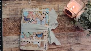 Butterfly Collaged Junk Journal Flip Through  #Alecia'sCreativeParadise #junkjournal