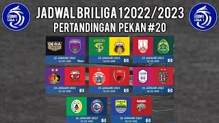 Jadwal Liga 1 2023 Pekan 20 - Persija vs PSM - Persib vs Borneo FC - BRI Liga 1 2022/2023