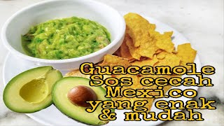 Resepi Mudah Sos Cecah Guacamole #GuacamoleSauce