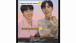 (Eng Sub)Nunew And His Little Naughty😯Gestures For Zee(His Hia)🤭☺️#zeenunew #cutiepie #zeepruk#nunew