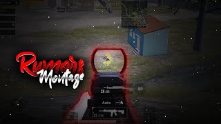 RUMORS :- PUBG MONTAGE | REDMI NOTE 8 PRO PUBG | SMOOTH+EXTREME 60 FPS GAMEPLAY