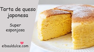 Tarta de queso japonesa -  El famoso Cotton Cheesecake -Esponjosa que sale bien