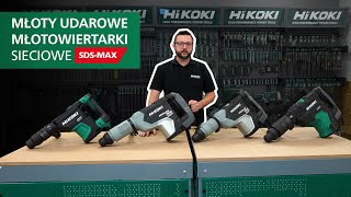 Młoty Wyburzeniowe i Młoty Udarowo-Obrotowe Sieciowe | HiKOKI #hikokipolska