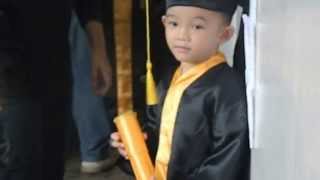 Acara Wisuda Abraham  at Bee School Part 1