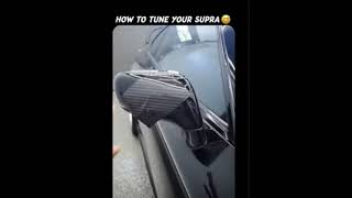 How to tune your SUPRA 😅 #car #carsounds #cars #carlover Please Subscribe #viralshort #trending