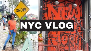 NYC VLOG: Yarn Store Run, New Mom Struggles ,Vegan Ice Cream, Stay-at-home MOM life!