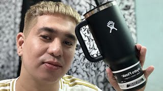 Unboxing my Hydro Flask 42oz All Around Travel Tumbler Black