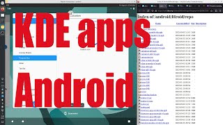 KDE apps for Android - September 2023 - d00334a5