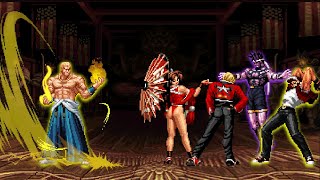 [KOF Mugen] Geese YS VS. Fatal Fury Team