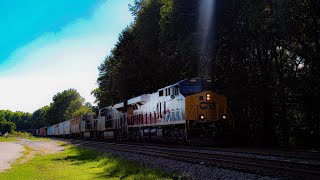 CSX M692 at Roebuck with Western Maryland heritage unit leading 7/11/24