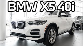 BMW X5 40i Walk Around Finished in Alpine White