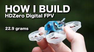 Building an AMAZING 1S WHOOP with HDZERO: Full Details & Acro Flight