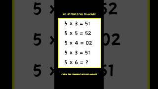 Math Puzzle With Answer  #puzzles #mathematicspuzzle #maths