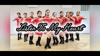 Listen To My Heart - Line Dance