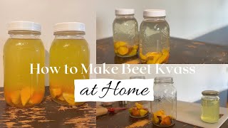 How to Make Beet Kvass ~ Liver Cleanse ~ Natural Kidney Stone Treatment ~ Probiotic Medicinal Tonic