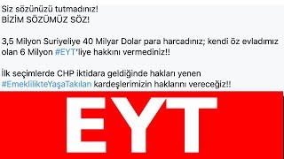 EYT EMEKLİLİK , EYT SON DAKİKA HABERLERİ, EYT SICAK GELİŞME! .