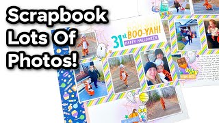 Add MORE Photos With This Scrapbook Layout Design!