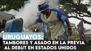 La previa de Uruguay en un parque de Miami: asado, tambores y expectativa por la Copa América