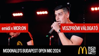 McDonald's Budapest Open Mic válogató – Veszprém // emidí x MCR:ON: Dühös