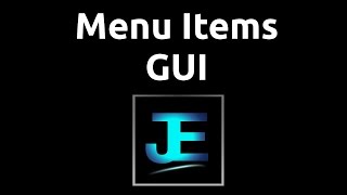 Explained: Menu Items GUI [MATLAB]