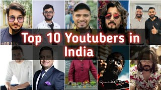 Top 10 youtubers in India | carryminati | Sandeep maheshwari