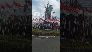 A Roundabout in Kota Tabanan, Bali 🇮🇩 #tabanan #bali