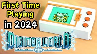 First Time Playing Digimon World Next Order! IN 2024???