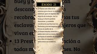 Éxodo 23, 12-13 #dios #biblia #versiculodeldia