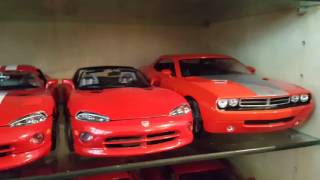 1/18 DIECAST COLLECTION. American muscle and European Supercars