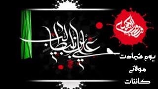 Shahadat Mola Ali Ibn Abu Talib a.s | زخمی ہوئے ہیں سجدے میں مولائے کائنات | Shia Poetry Collection