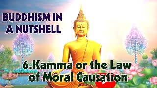 BUDDHISM IN A NUTSHELL | #6 Kamma or the Law of Moral Causation