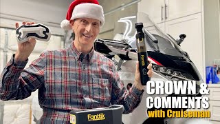 Ep 39 Christmas Gifts for Motorcycle Enthusiasts | 2025 Honda Goldwing Update | Crown & Comments