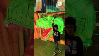 Dino park | Ajman festival city | Dubai winter attractions #shortsfeed #dubai #dinopark