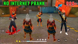 No Internet Prank | Diwali Ring Bundle | 999+ Prank in Lone Wolf | Garena Free Fire | DM THAKOR FF