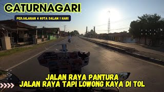 (eps. 8) BERASA MOTORAN DI JALAN TOL, JALANAN LEBAR LALU LINTAS LOWONG TAPI BANYAK TRUK KONTAINER