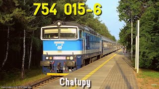 "Chałupy welcome to": wizyta Nurka ČD 754 015-6 // Summer with 'Googles' 754 015-6 in Chalupy