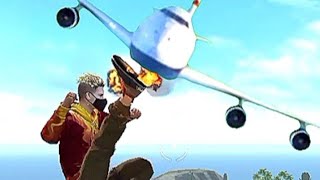 Airplane Crash 😈 Video ✈ || 🎶 Free Fire Status 🎶 || Next Level Editing || Garena Free Fire🔥